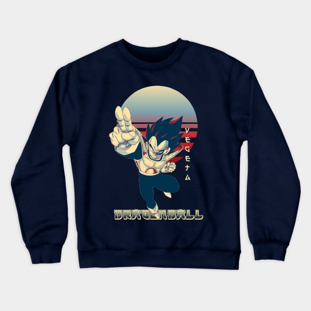 Prince Vegeta Crewneck Sweatshirt by Retrostyle